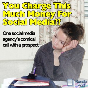 You charge how much for social media marketing?